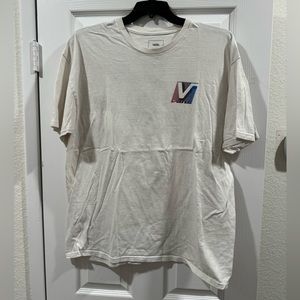 Vans white t-shirt XL
